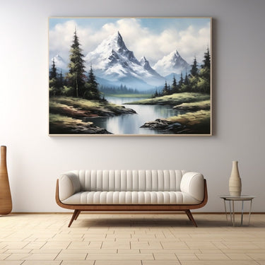 Mountain Nature Painting